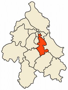 Mapa Beograda, opština Voždovac Mapa Beograda, opština Voždovac