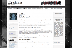 blog eXperiment
