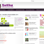 Tetka – najbolji blog beba 2011