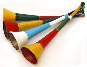 vuvuzela poreklo reči